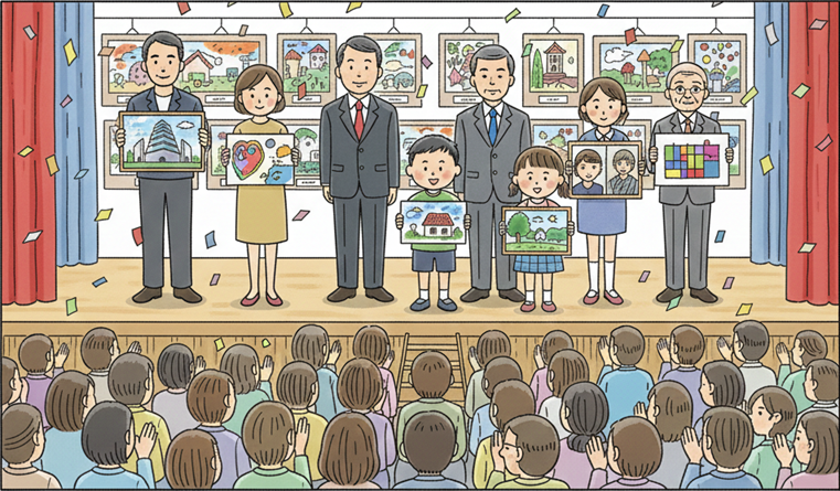 第1回 広報つくば絵画コンテスト 結果発表