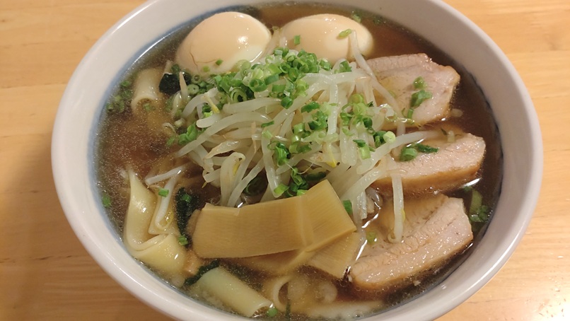 ひもかわラーメン