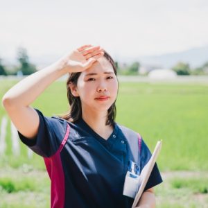 熱中症に注意