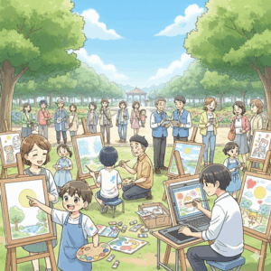 第１回広報つくば絵画コンテスト